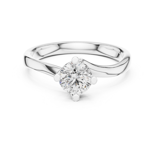White gold round diamond twisted solitaire ring
Round cut diamond engagement ring in white gold
White gold solitaire diamond ring
Twisted band round diamond ring white gold
Minimal round diamond engagement ring
White gold prong set solitaire ring
Elegant round diamond twist band ring
Classic solitaire diamond ring white gold
Modern twisted diamond ring in white gold
Round diamond promise ring white gold
