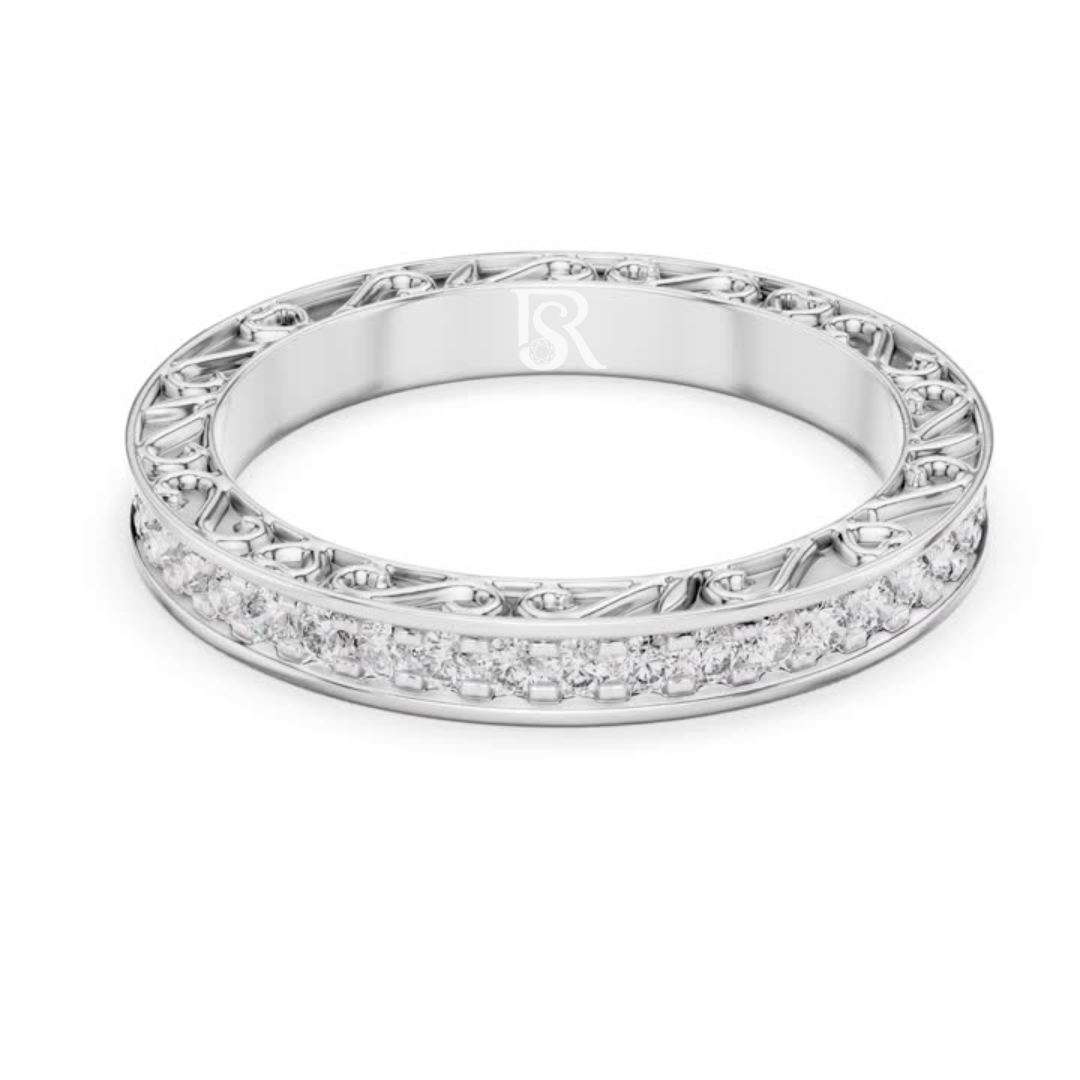 White gold round diamond eternity ring front view
Front view of white gold diamond eternity band
White gold eternity ring with round diamonds
Elegant round diamond band ring in white gold
Minimal white gold diamond eternity wedding band
Fine white gold ring with brilliant diamonds
Luxury round diamond eternity ring for women
Stackable white gold diamond band front angle
Delicate white gold eternity ring with diamonds
Modern white gold diamond wedding band profile