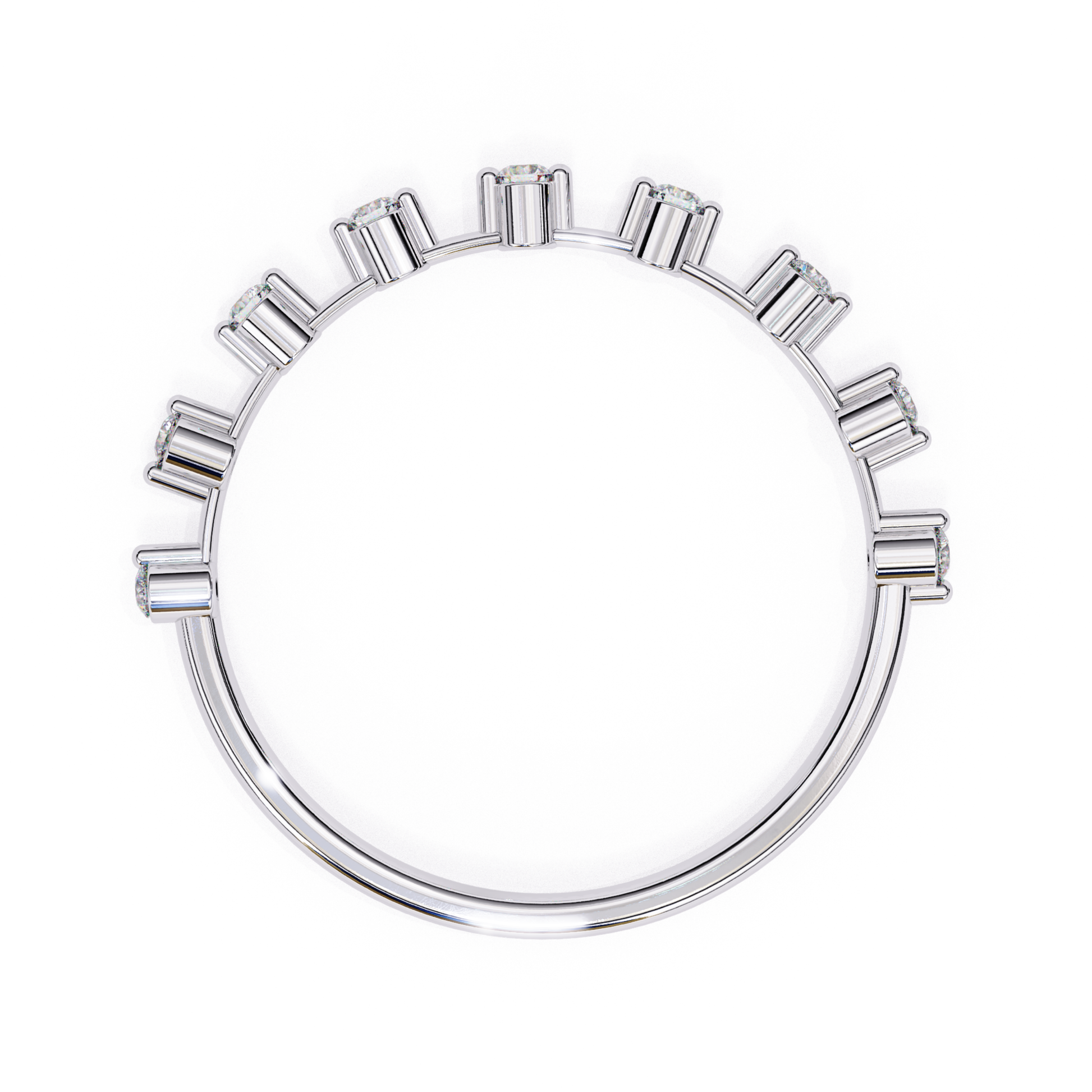 White gold round diamond inner view
Inside view white gold round diamond ring
White gold diamond band inner profile
Rear inner white gold round diamond band
White gold round diamond band inside
Inner angle white gold diamond ring
White gold band with round diamonds inner
White gold round diamond ring inner side
Inside profile white gold diamond band
White gold round diamond band back inside