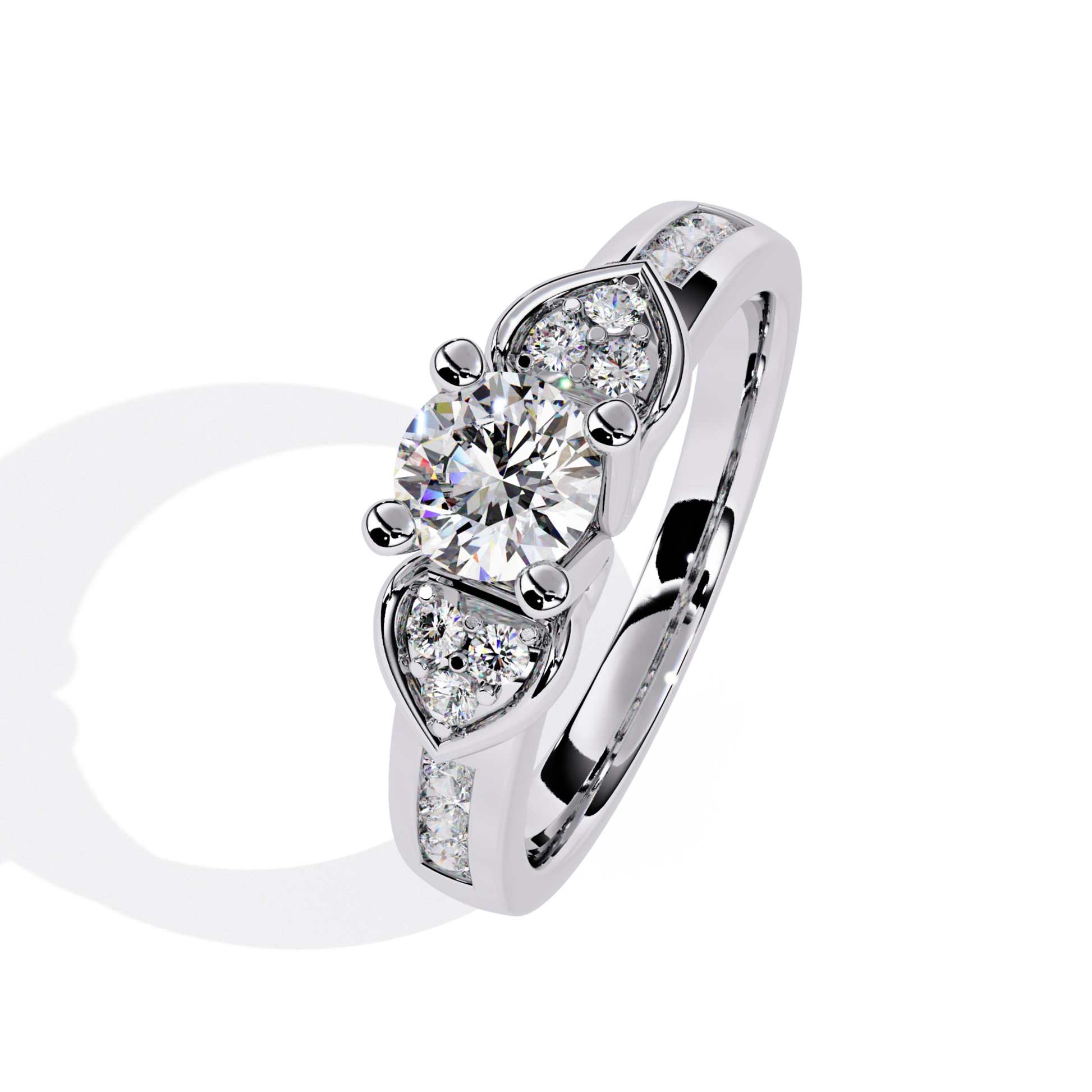 White gold round diamond ring angle view
Round diamond ring in white gold angle view
White gold round diamond ring side angle
Round cut diamond ring white gold band
White gold round diamond ring side detail
Round diamond ring white gold prong setting
White gold round diamond ring polished finish
Round diamond ring white gold clear stones
White gold round diamond ring angled display
Round diamond ring white gold fine detailing