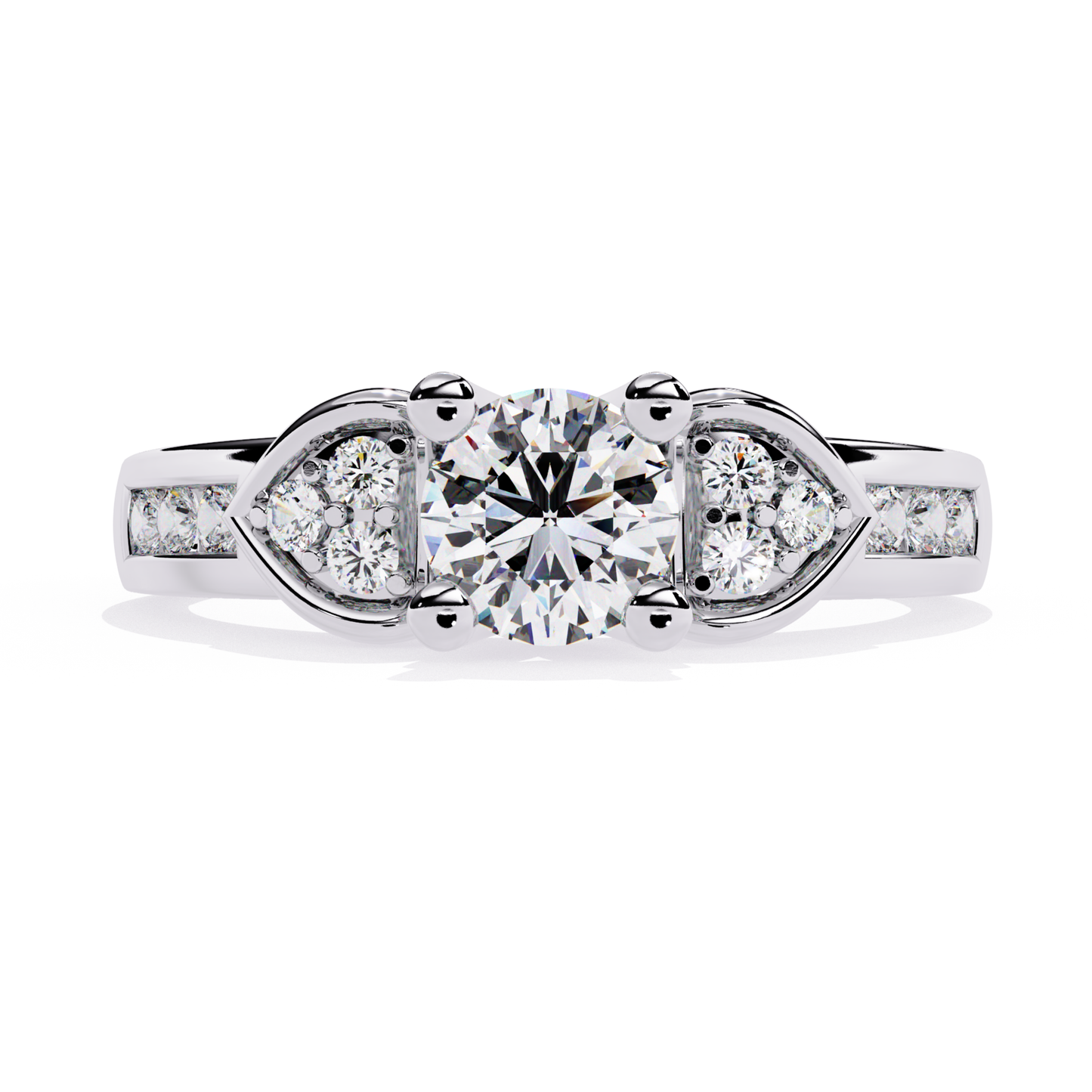 White gold round diamond ring front view
Round diamond ring white gold center stone
White gold round diamond ring detailed front design
Round cut diamond ring white gold band
White gold round diamond ring side diamond setting
Round diamond ring white gold prong style
White gold round diamond ring clear stone focus
Round diamond ring white gold smooth band
White gold round diamond ring close front angle
Round diamond ring white gold fine finish