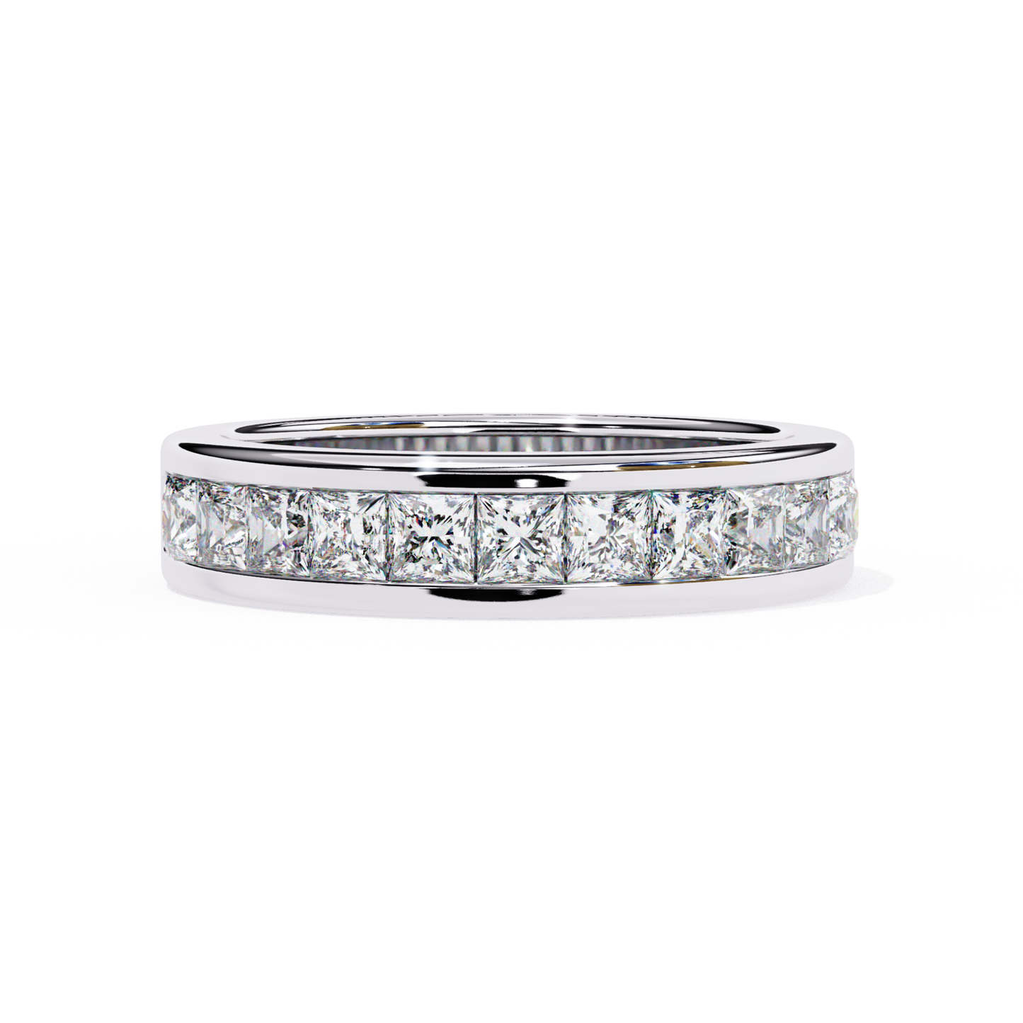 White gold square cut diamond band
White gold channel set square diamonds
White gold band with square diamonds
Square cut diamond band front view
White gold straight square diamond band
White gold square diamond ring
Channel set square diamond band
White gold square diamond row band
Square diamond band in white gold
White gold square cut diamond ring