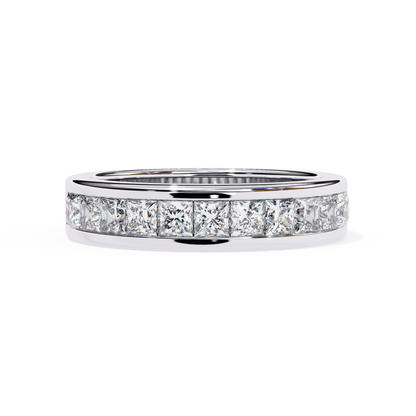 White gold square cut diamond band
White gold channel set square diamonds
White gold band with square diamonds
Square cut diamond band front view
White gold straight square diamond band
White gold square diamond ring
Channel set square diamond band
White gold square diamond row band
Square diamond band in white gold
White gold square cut diamond ring