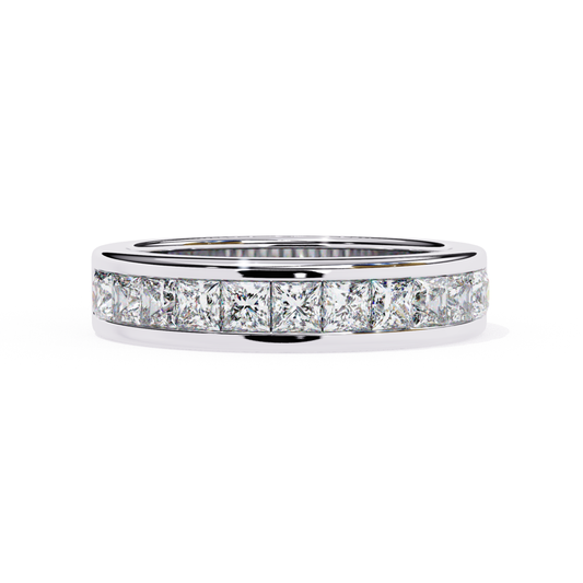 White gold square cut diamond band
White gold channel set square diamonds
White gold band with square diamonds
Square cut diamond band front view
White gold straight square diamond band
White gold square diamond ring
Channel set square diamond band
White gold square diamond row band
Square diamond band in white gold
White gold square cut diamond ring