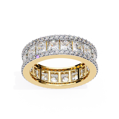 Yellow gold channel set diamond band
Gold band with row set diamonds
Yellow gold diamond ring top view
Channel diamond yellow gold band
Yellow gold ring with clear diamonds
Diamond row set gold band
Yellow gold full diamond band
Gold band with channel diamonds
Yellow gold ring diamond setting
Channel style diamond gold band