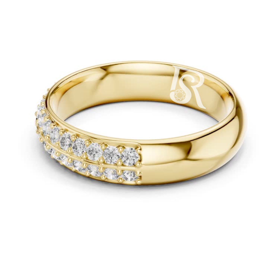 Yellow gold diamond pave band ring
Wide gold ring with round diamonds
Modern yellow gold diamond band
Double row diamond ring in gold
Elegant pave diamond gold ring
Minimal yellow gold diamond band
Lab diamond band ring for women
Thick gold diamond stackable ring
Fine diamond pave ring in gold
Contemporary yellow gold diamond ring