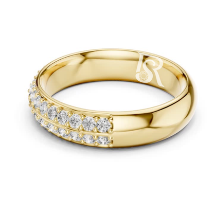 Yellow gold diamond pave band ring
Wide gold ring with round diamonds
Modern yellow gold diamond band
Double row diamond ring in gold
Elegant pave diamond gold ring
Minimal yellow gold diamond band
Lab diamond band ring for women
Thick gold diamond stackable ring
Fine diamond pave ring in gold
Contemporary yellow gold diamond ring