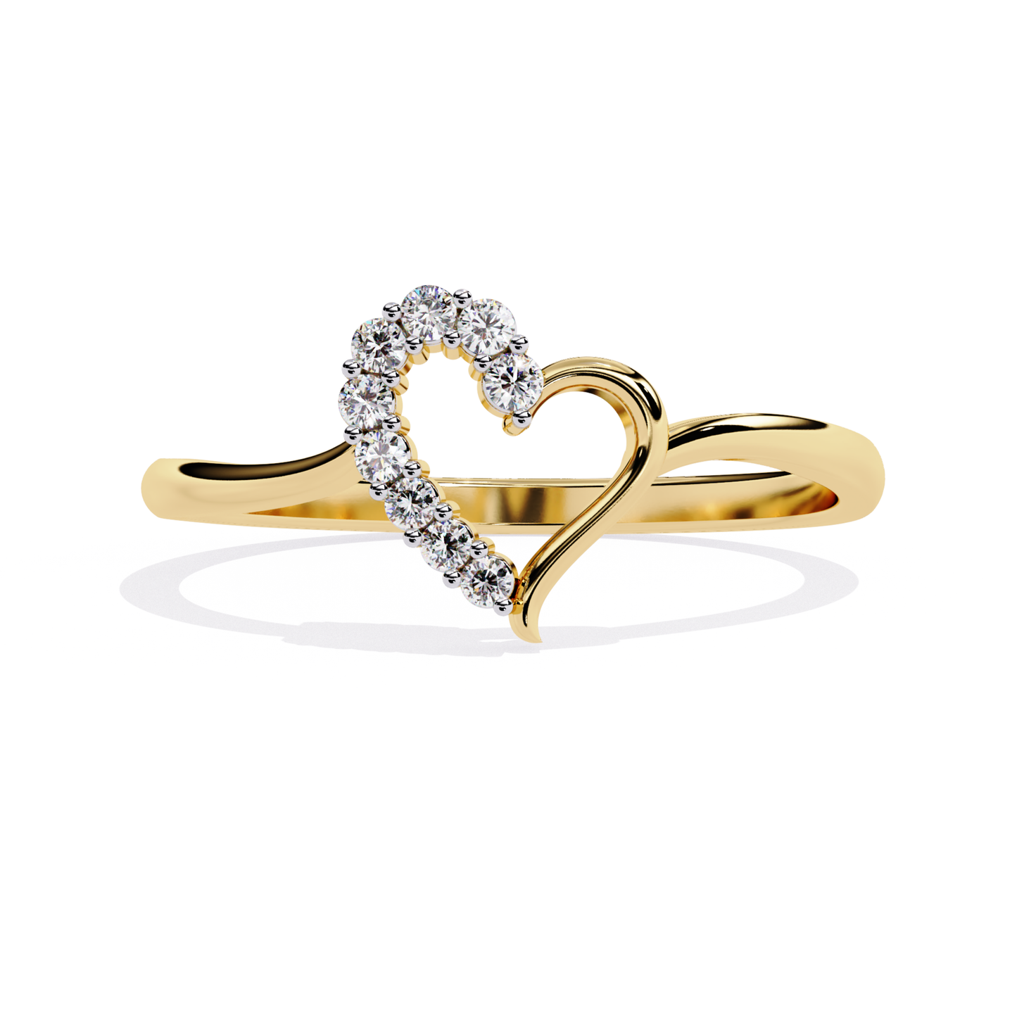 Yellow gold heart diamond ring
Heart design diamond ring front
Yellow gold heart ring top view
Open heart diamond ring
Yellow gold heart band
Diamond heart ring design
Yellow gold ring heart style
Heart shape diamond ring
Yellow gold heart motif ring
Front view heart diamond ring