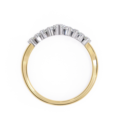 Yellow gold marquise diamond side view
Marquise diamond ring side profile
Yellow gold band with raised diamonds
Side view marquise diamond setting
Yellow gold diamond ring profile
Marquise diamond crown side view
Yellow gold band side angle
Diamond setting side detail
Marquise diamond ring side design
Yellow gold ring side finish