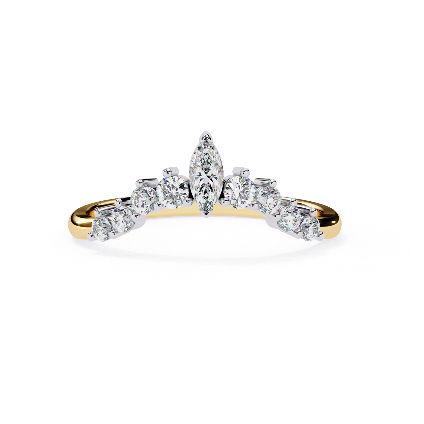 Yellow gold marquise center ring
Marquise diamond arc ring
Yellow gold diamond peak ring
Marquise diamond curved band
Diamond arc design ring
Yellow gold marquise band
Marquise diamond raised ring
Diamond curve style ring
Yellow gold marquise top ring
Marquise diamond front view ring
