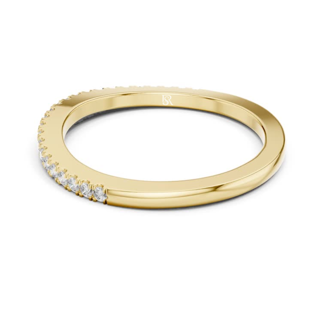 Profile view yellow gold diamond band ring
Yellow gold slim diamond stacking ring profile angle
Minimal yellow gold diamond band with pave stones
Yellow gold delicate diamond wedding band profile view
Thin yellow gold diamond eternity ring side profile
Yellow gold round diamond band minimalist design
Elegant yellow gold diamond stacking band profile
Yellow gold pave diamond ring slim band view
Minimal diamond band in yellow gold profile angle
Yellow gold fine diamond ring with half eternity style