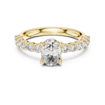 Yellow gold oval diamond ring
Oval diamond pave yellow gold ring
Yellow gold engagement diamond ring
Oval cut diamond gold band ring
Yellow gold oval solitaire ring
Diamond accent yellow gold ring
Oval lab diamond yellow ring
Minimal yellow gold diamond ring
Yellow gold bridal diamond ring
Classic oval diamond gold ring
