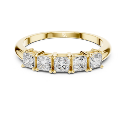 Yellow gold princess diamond row ring
Gold princess cut multi diamond band
Princess diamond ring with gold prongs
Yellow gold straight princess diamond ring
Modern gold princess diamond wedding band
Sleek princess cut diamond stack ring
Gold ring with square diamond row
Minimal princess diamond band in gold
Contemporary yellow gold diamond ring
Five princess diamond gold band ring