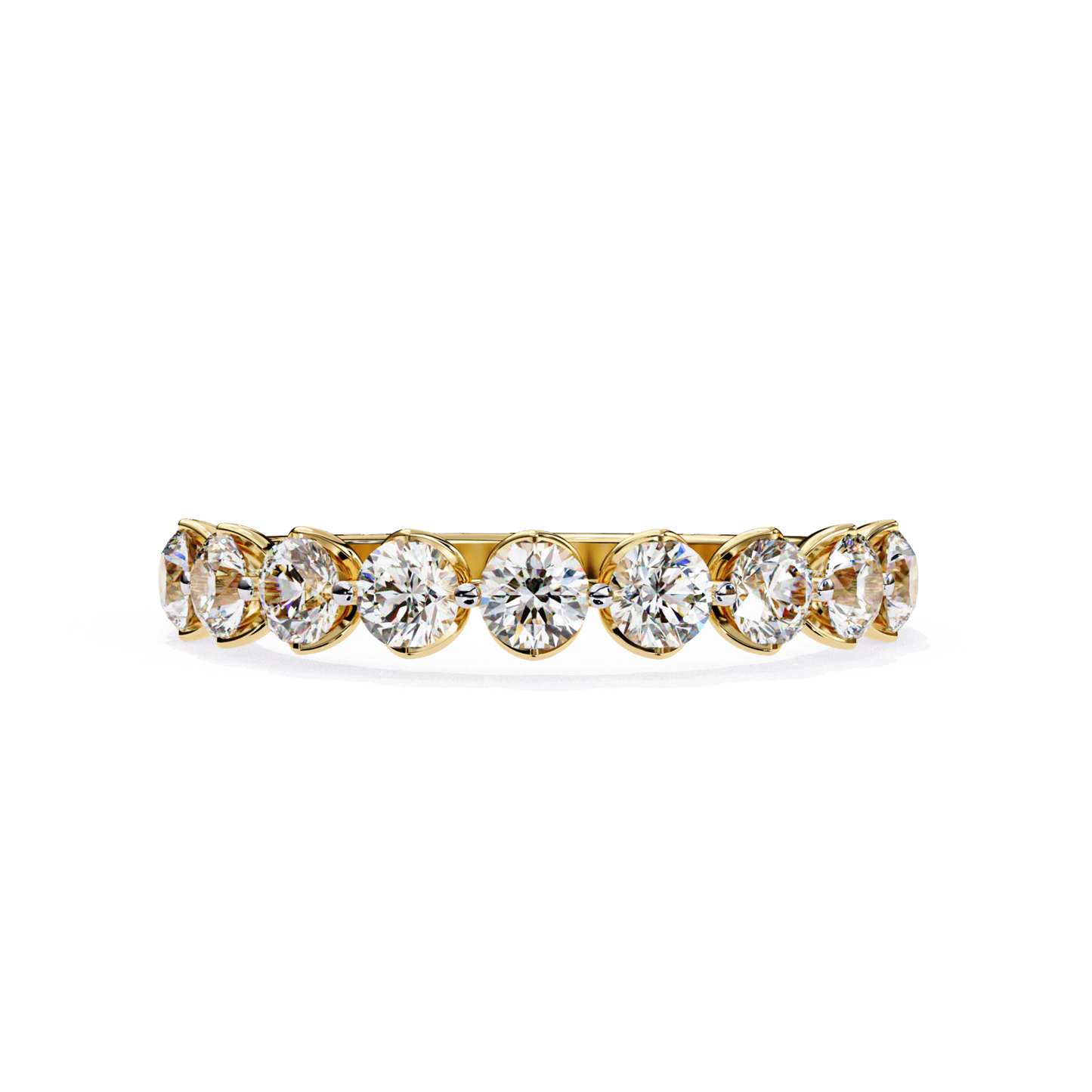 Yellow gold round cut diamonds
Round cut diamond gold ring
Yellow gold diamond row
Gold band with round diamonds
Yellow gold diamond line ring
Round diamond gold band
Yellow gold stone band
Gold ring round diamonds
Yellow gold diamond band
Round diamond ring gold