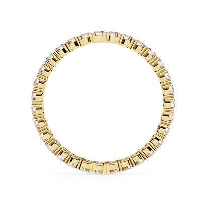 Yellow gold ring with round diamonds
Full circle ring with round diamond row
Top view yellow gold round diamond band
Round diamond set gold ring
Yellow gold band with round diamond line
Close view round diamond gold ring
Plain gold ring with round diamonds
Round diamond gold band top view
Yellow gold round diamond ring design
Gold full band with round diamonds