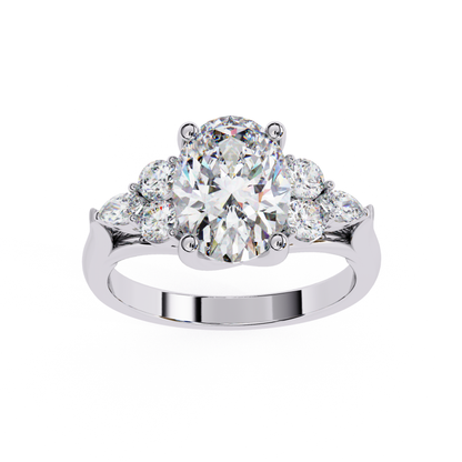 Oval diamond with accent stones
Diamond ring with oval shape
Oval diamond ring with side accents
Elegant oval diamond with side stones
Oval diamond ring with side details
Classic oval diamond with side stones
Oval diamond with diamond side accents
Beautiful oval diamond ring
Gorgeous oval diamond with side stones
Diamond ring featuring an oval center