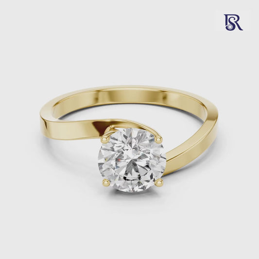 Round center diamond ring front view
Round diamond ring open curve band design
Round cut diamond ring close view
Round diamond ring clean product look
Round center diamond ring plain background
Round diamond ring fine band detail
Round diamond ring studio style view
Round diamond ring angled top view
Round center diamond ring modern style
Round diamond ring minimal jewellery design