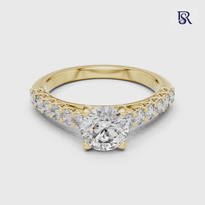 Round cut diamond ring video
Round diamond ring with side diamonds video
Round center diamond half eternity ring video
Round diamond ring accent stones video
Round diamond ring close up video
Round diamond ring band detail video
Round diamond ring studio video
Classic round diamond ring video
Round diamond ring showcase video
Diamond ring product video