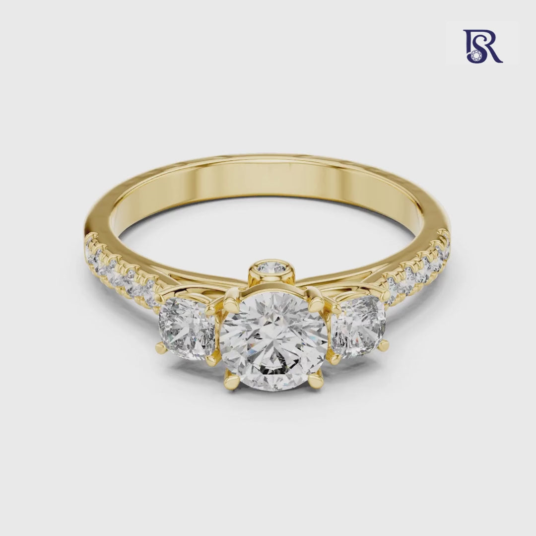 Round center diamond ring front view
Round diamond ring with side diamond detail
Round cut center diamond ring close view
Round diamond ring detailed band design
Round center diamond ring plain background
Round diamond ring fine prong detail
Round diamond ring studio style view
Round diamond ring top angle look
Round center diamond ring classic style
Round diamond ring elegant jewellery design