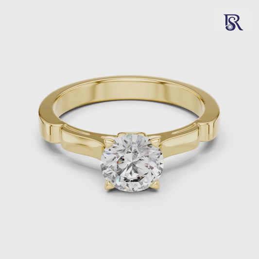 Round center diamond ring front view
Round diamond ring structured band detail
Round cut diamond ring close view
Round diamond ring clean product look
Round center diamond ring plain background
Round diamond ring fine band detail
Round diamond ring studio style view
Round diamond ring top angle look
Round center diamond ring modern style
Round diamond ring minimal jewellery design