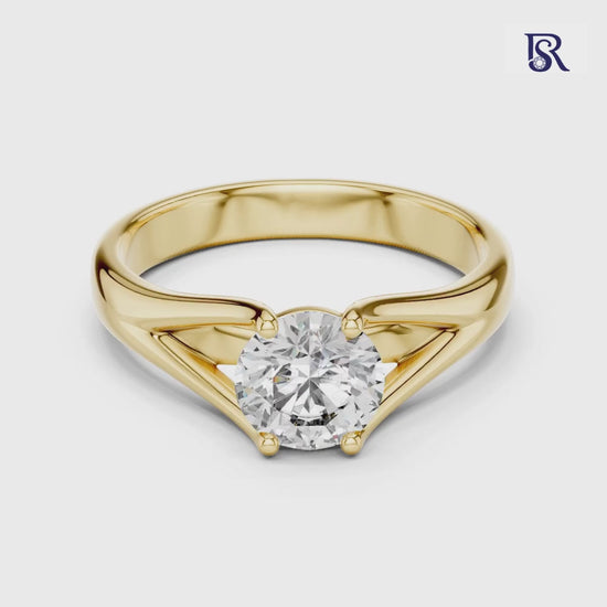 Round center diamond ring front view
Round diamond ring curved split band design
Round cut diamond ring close view
Round diamond ring clean product look
Round center diamond ring plain background
Round diamond ring fine band detail
Round diamond ring studio style view
Round diamond ring top angle look
Round center diamond ring modern style
Round diamond ring minimal jewellery design