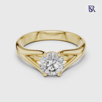 Round center diamond ring front view
Round diamond ring curved split band design
Round cut diamond ring close view
Round diamond ring clean product look
Round center diamond ring plain background
Round diamond ring fine band detail
Round diamond ring studio style view
Round diamond ring top angle look
Round center diamond ring modern style
Round diamond ring minimal jewellery design