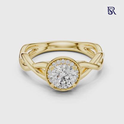 Round cut diamond bezel halo ring video
Round diamond ring with bezel halo video
Round center diamond halo ring video
Bezel halo round diamond ring video
Round diamond ring twisted band video
Round diamond ring close up video
Round diamond halo ring showcase
Designer round diamond ring video
Round diamond ring studio video
Diamond ring product video