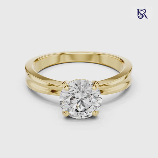 Round center diamond ring front view
Round diamond ring plain band design
Round cut diamond ring close view
Round diamond ring clean product view
Round center diamond ring simple look
Round diamond ring on white background
Round diamond ring fine detail view
Round diamond ring studio style view
Round center diamond ring classic design
Round diamond ring minimal jewellery style
