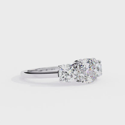 Bliss Stunning Diamond Ring in White Gold