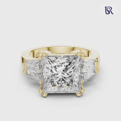 Step cut diamond ring front view
Geometric center diamond ring close detail
Step cut diamond ring side stone design
Diamond ring with bold center stone look
Step cut diamond ring refined setting
Diamond ring with angular center style
Step cut diamond ring studio image
Diamond ring with structured stone layout
Step cut diamond ring clean jewellery finish
Diamond ring with prominent center focus