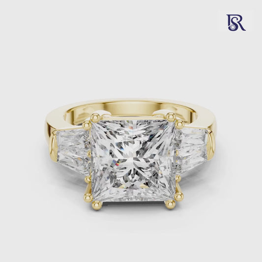 Step cut diamond ring front view
Geometric center diamond ring close detail
Step cut diamond ring side stone design
Diamond ring with bold center stone look
Step cut diamond ring refined setting
Diamond ring with angular center style
Step cut diamond ring studio image
Diamond ring with structured stone layout
Step cut diamond ring clean jewellery finish
Diamond ring with prominent center focus