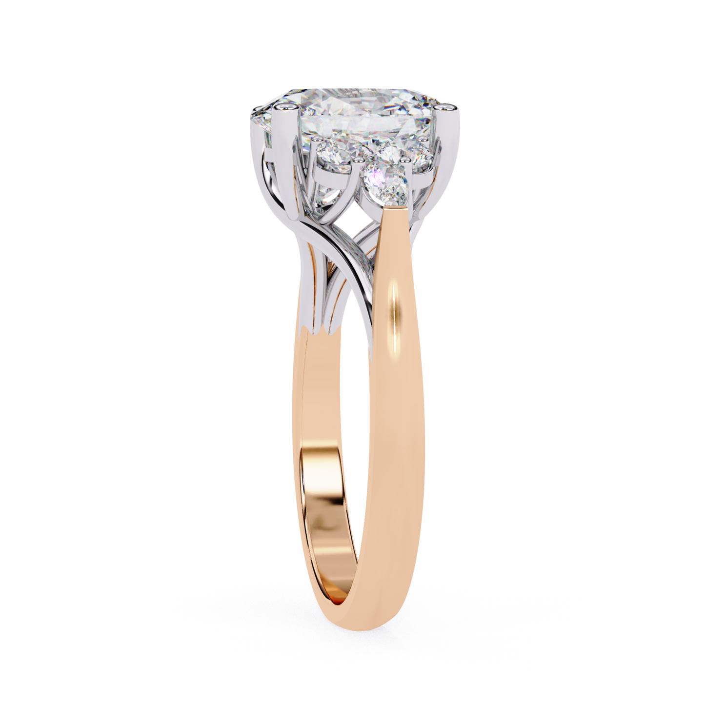 Rose gold ring with split band
Diamond ring with split shank design
Rose gold band with diamond center
Elegant rose gold ring with center diamond
Diamond ring with rose gold band
Rose gold ring with open design
Split shank ring with diamond centerpiece
Beautiful diamond ring with rose gold band
Stunning rose gold and diamond ring
Classic diamond ring with rose gold band